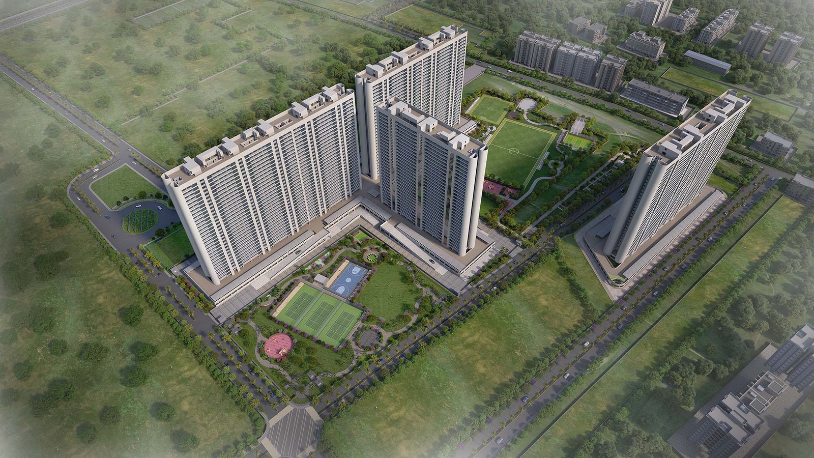 Township Bird-eye View